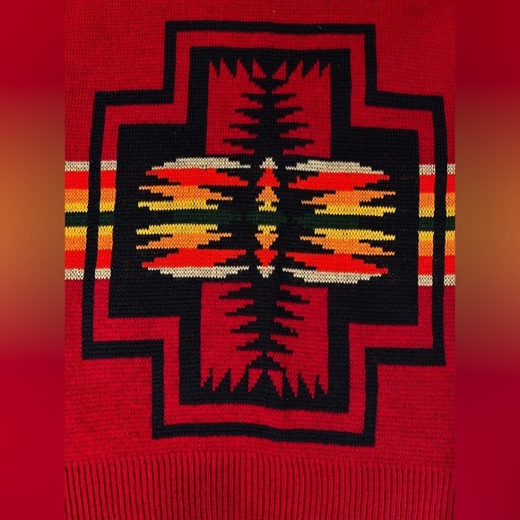 Pendleton High Grade Western Wear Wool Sweater. Vintage & great condition. Large - Picture 3 of 6